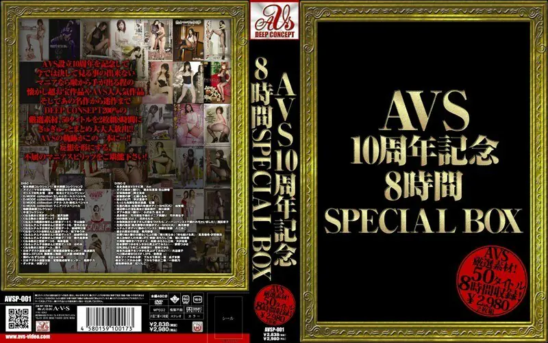 AVSP-001 กล่องพิเศษ AVS ครบ 10 ปี 8 ชม.